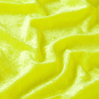 velluto panné – giallo neon, 