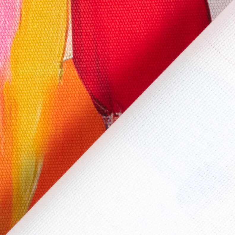 borse taglio di tessuto tessuti canvas Pennellate colorate – bianco,  image number 5