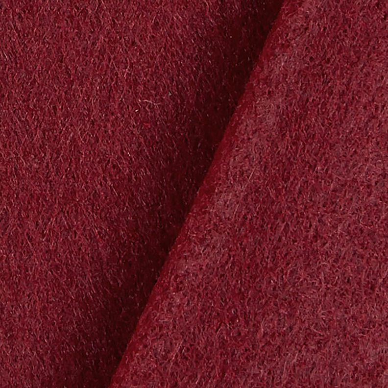 Feltro 90 cm / 1 mm di spessore – rosso Bordeaux,  image number 3