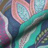 tessuto arredo mezzo panama, Botanic – blu marino,  thumbnail number 2