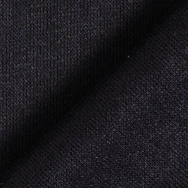 tessuto in maglia misto viscosa tinta unita – nero,  image number 3
