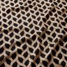 jersey di viscosa Motivo a cavi glitterati – nero/albicocca,  thumbnail number 2
