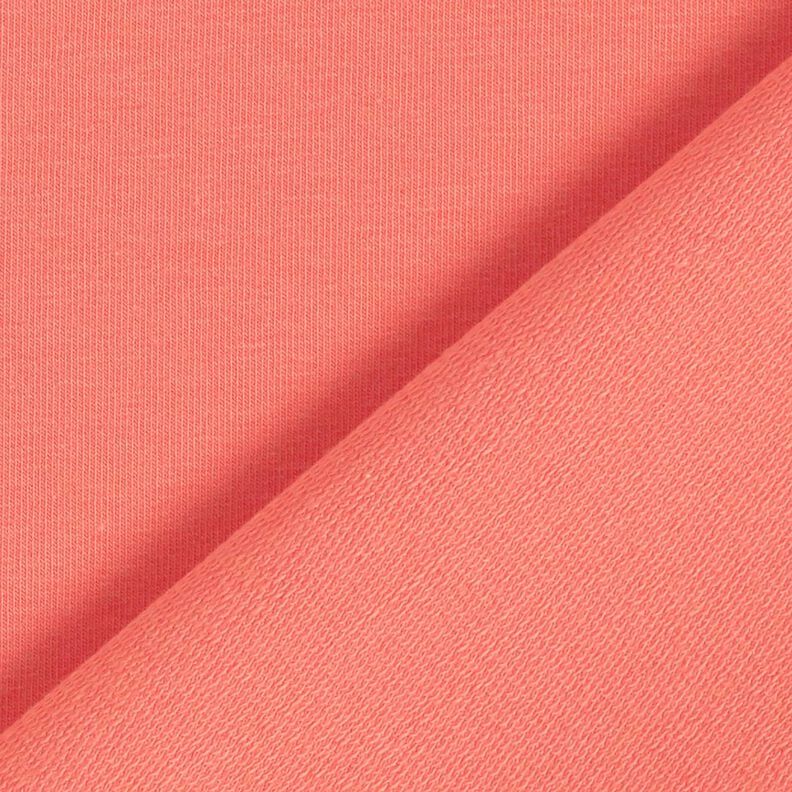 French terry leggero tinta unita – corallo, image number 3