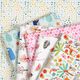 popeline di cotone, cuori acquerello – bianco,  thumbnail number 5