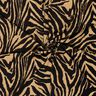jersey di viscosa Stampa zebra – moca/nero,  thumbnail number 3