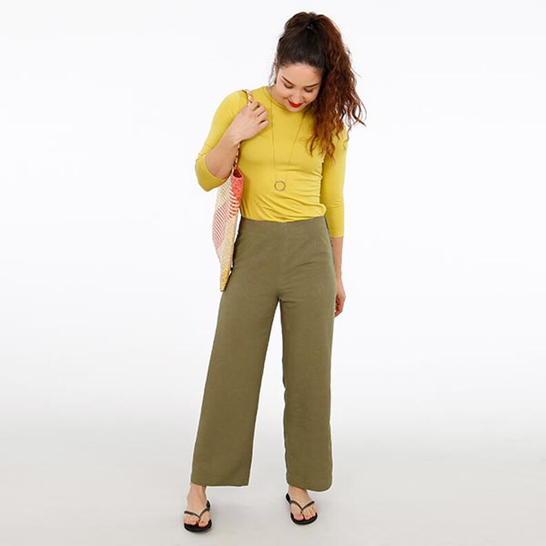 FRAU ELENA - pantalone semplice con gamba dritta, Studio Schnittreif | XS - XXL,  image number 6