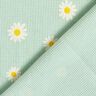 Jersey a nido d’ape margherite – menta chiaro,  thumbnail number 4
