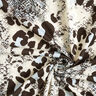 Jersey di poliestere stampato serpente – bianco/nero,  thumbnail number 3