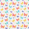 tessuto arredo satin di cotone farfalle,  thumbnail number 1