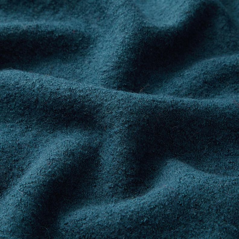Tessuto leggero in maglia in misto viscosa e lana – blu oceano,  image number 2