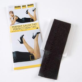 Orlo perfetto [40 mm x 3 m] | Fliselina – nero, 