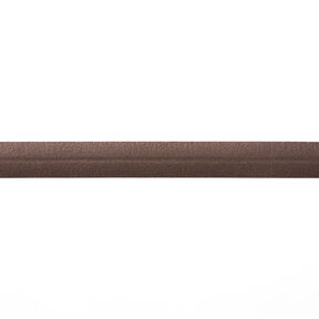 Nastro in sbieco satin [20 mm] – marrone scuro, 