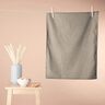 tessuto in spugna stretch tinta unita – beige chiaro,  thumbnail number 8