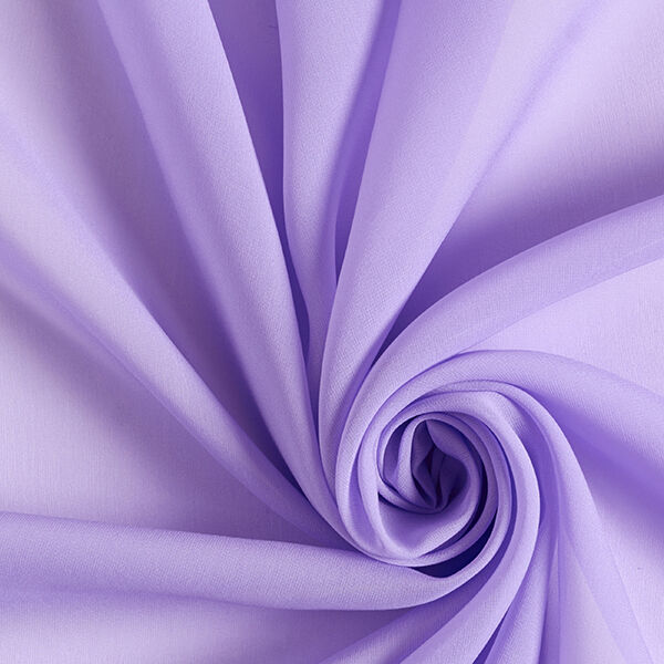 Chiffon di seta – lillà pastello, image number 1