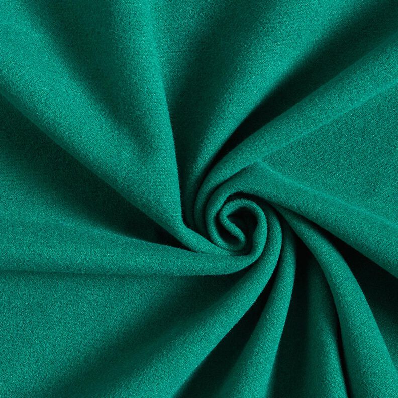 Tessuto per cappotti in poliestere riciclato – verde abete,  image number 1