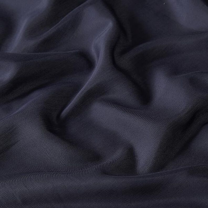 voile, tessuto seta-cotone super leggero – blu marino,  image number 2