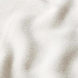 GOTS pile in cotone tinta unita – bianco, 