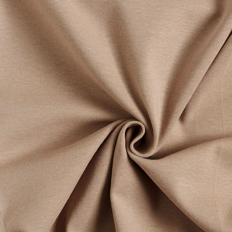 GOTS tessuto per bordi e polsini in cotone | Tula – beige,  image number 1