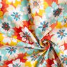 cotone rivestito Fiori primaverili – menta/terracotta,  thumbnail number 4