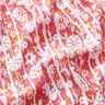 Fiori e rami in crêpe di viscosa – arancione/pink,  thumbnail number 2