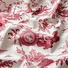 tessuto arredo tessuti canvas antichità 280 cm – rosso carminio/bianco,  thumbnail number 2