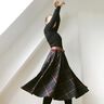 quadri scozzesi stretch – blu marino,  thumbnail number 4