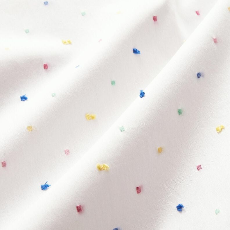 popeline coriandoli colorati – bianco, image number 2