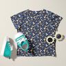 jersey di cotone Millefiori – blu notte,  thumbnail number 5