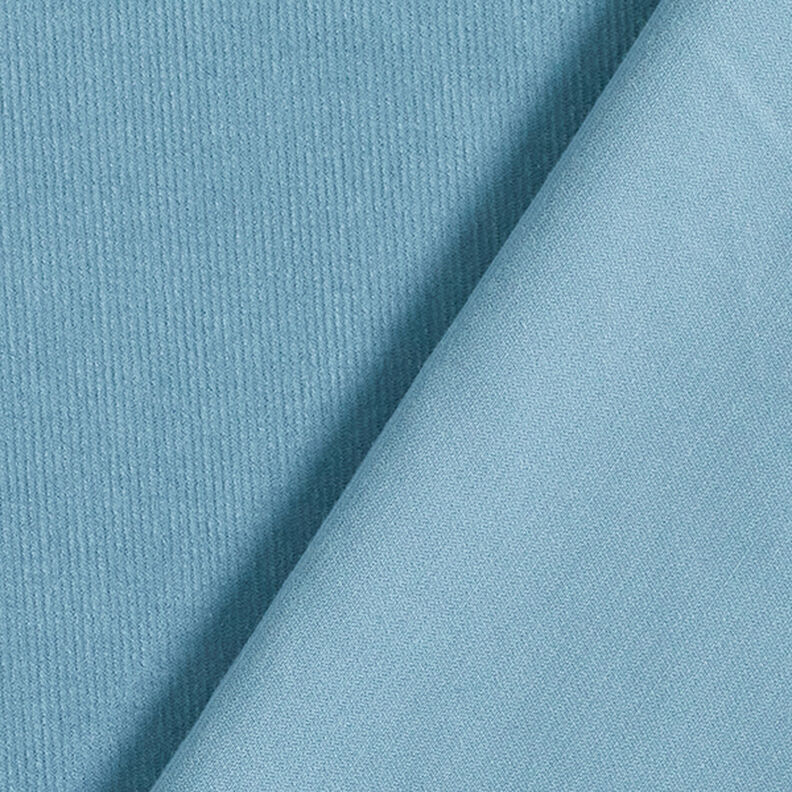 velluto a costine tinta unita – colore blu jeans,  image number 4