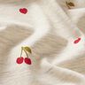 jersey di cotone ciliegie e cuori – naturale/grigio chiaro,  thumbnail number 2