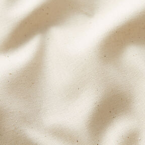 tessuto in cotone cretonne tinta unita – crema, 