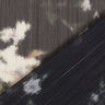 Chiffon in look batik gessato brillante – nero/bianco,  thumbnail number 5