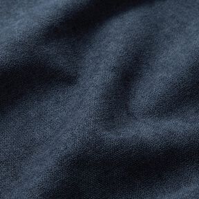 tessuto da tappezzeria Classico tinta unita – nero-azzurro, 