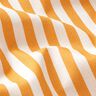 tessuto arredo mezzo panama righe longitudinali – arancio chiaro/bianco,  thumbnail number 2