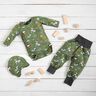 GOTS jersey di cotone Simpatici animali della giungla – pino,  thumbnail number 6