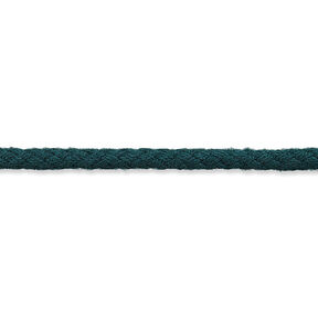 Cordoncino in cotone [Ø 3 mm] – verde scuro, 