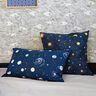 tessuto arredo cielo notturno Glow in the Dark – oro/blu marino,  thumbnail number 7