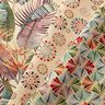 tessuto arredo gobelin Ventagli colorati – beige chiaro/blu,  thumbnail number 5