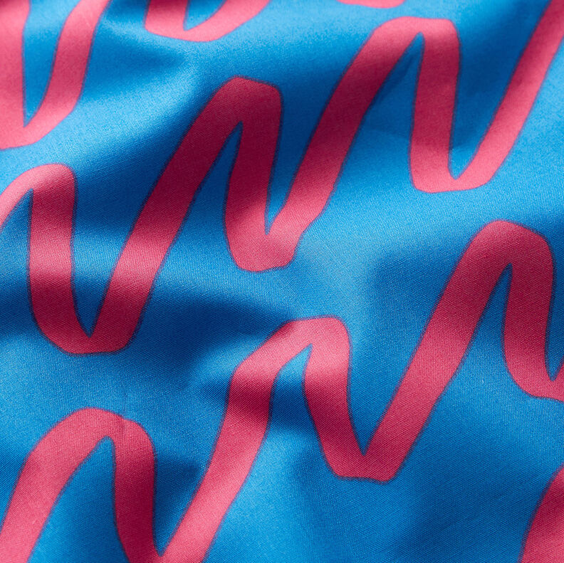 popeline di cotone Making Waves | Nerida Hansen – blu,  image number 2