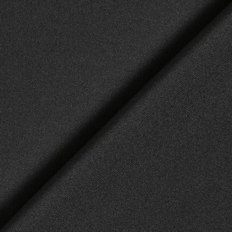 Maglia sportiva e funzionale in tinta unita – nero,  image number 4