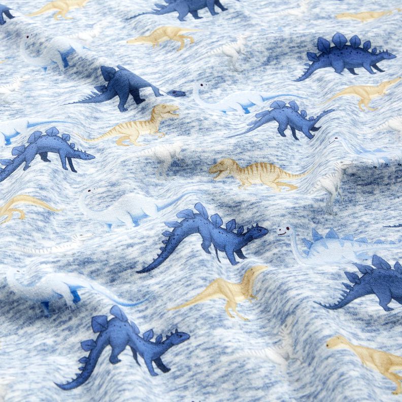 pile da montagna Dinosauri – naturale/colore blu jeans,  image number 2