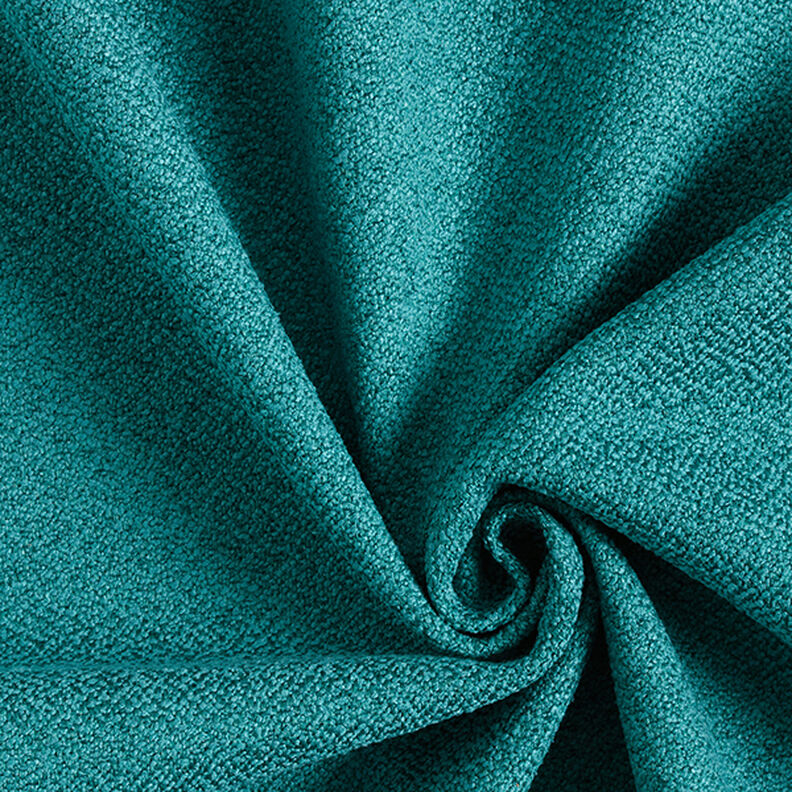 tessuto da tappezzeria bouclé fine – turchese,  image number 1