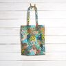 cotone rivestito Mare di fiori – blu oceano/terracotta,  thumbnail number 8