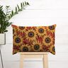 tessuto arredo gobelin Girasoli – rosso carminio/giallo sole,  thumbnail number 5