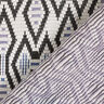 Tessuto jacquard in maglia a rombi – grigio nebbia/nero,  thumbnail number 4