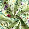 Tessuti da esterni canvas fiori selvatici & insetti – verde pastello,  thumbnail number 3