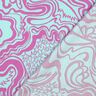 Popeline di cotone The Wanderer | Nerida Hansen – blu ghiaccio/porpora,  thumbnail number 4