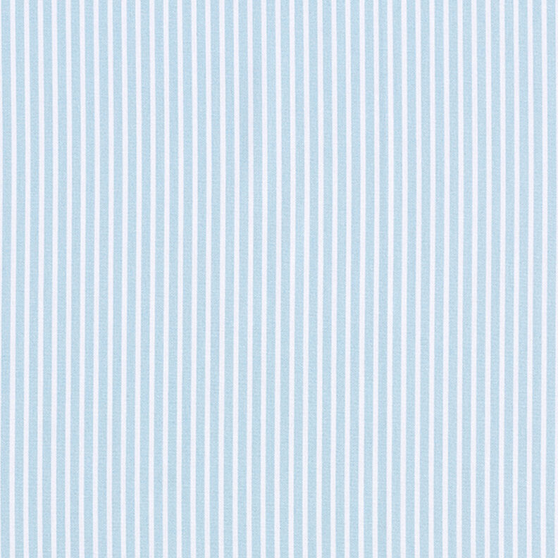 popeline di cotone strisce – azzurro/bianco,  image number 1