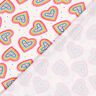 jersey di cotone Cuori variopinti – bianco lana,  thumbnail number 4