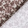 Mare di fiori in popeline di cotone – talpa/marrone,  thumbnail number 4